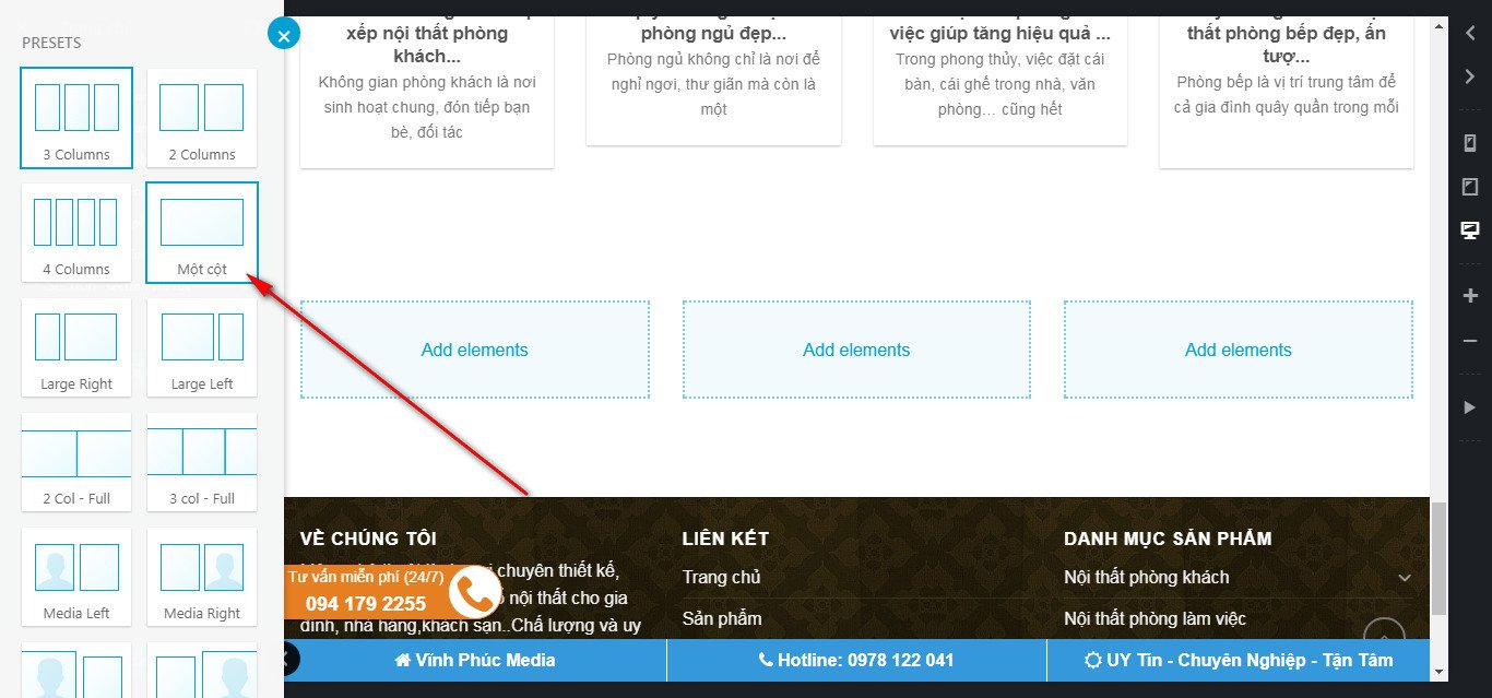 3 them san pham len danh muc website elamwerb huong dan thiet ke web mien phi