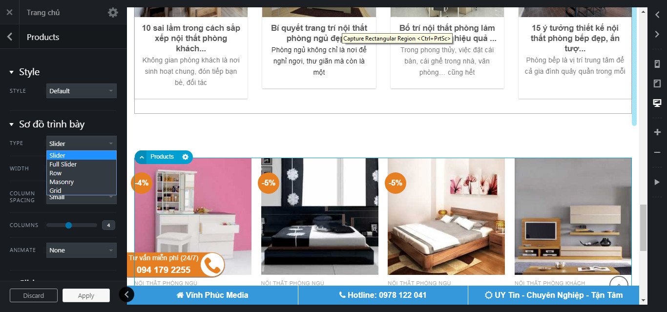 5 them san pham len danh muc website elamwerb huong dan thiet ke web mien phi