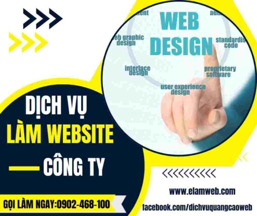 dich vu lam web cong ty