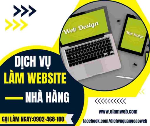 dich vu lam web nha hang