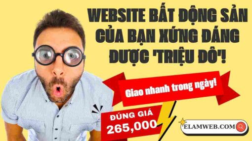 thiet ke web cho thue nha